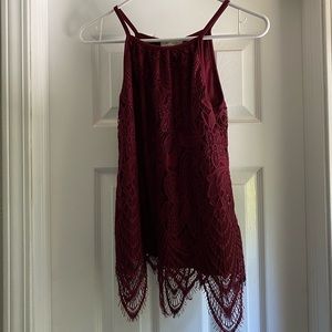 Paper + tee tank top